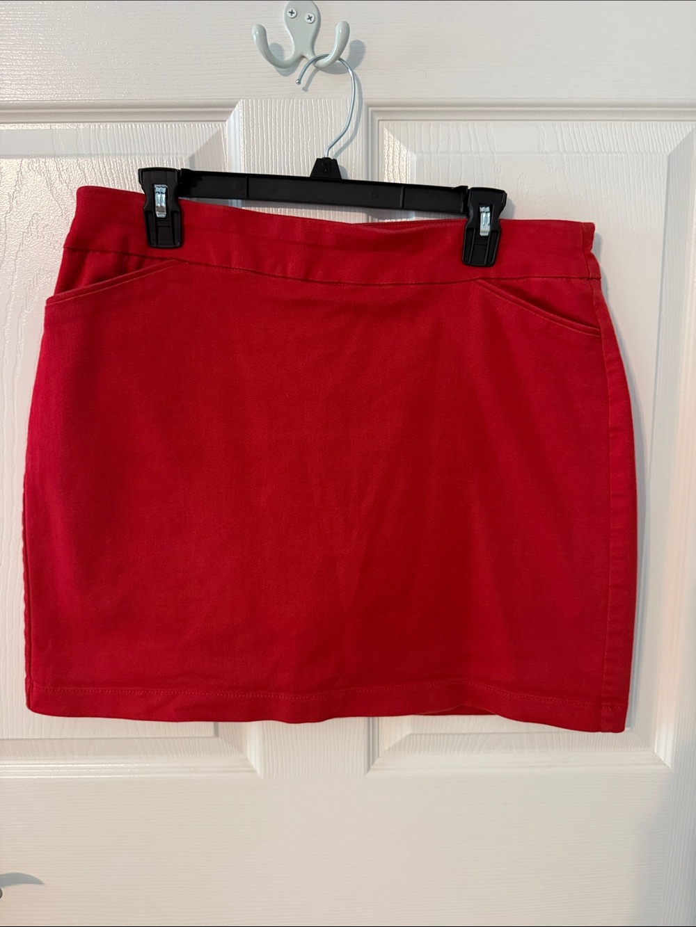 Red Women's Mini Skort